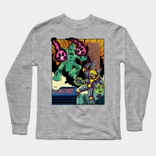 Kaiju Clash of the Gods Long Sleeve T-Shirt